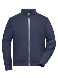 Arbeits Sweatjacke Herren Navy-Blau